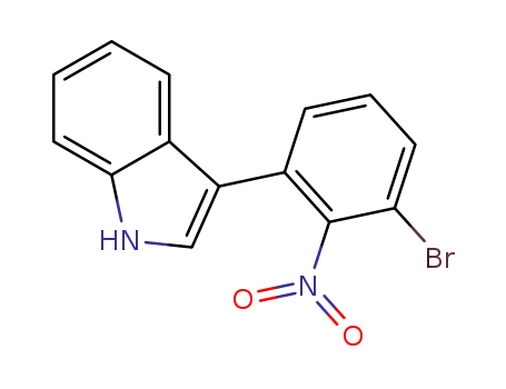 3-(3-bromo-2-nitrophenyl)-1H-indole