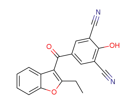 5-(2-ethylbenzofuran-3-carbonyl)-2-hydroxyisophthalonitrile