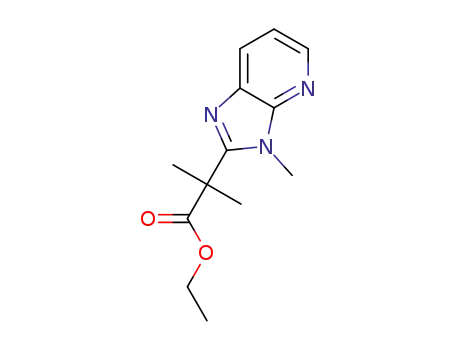 ethyl 2-methyl-2-(3-methyl-3H-imidazo[4,5-b]pyridin-2-yl)propanoate
