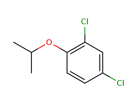 Molecular Structure of 6851-40-7 (2,4-dichloro-1-isopropoxybenzene)