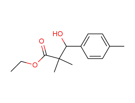 3-hydroxy-2,2-dimethyl-3-p-tolyl-propionic acid ethyl ester