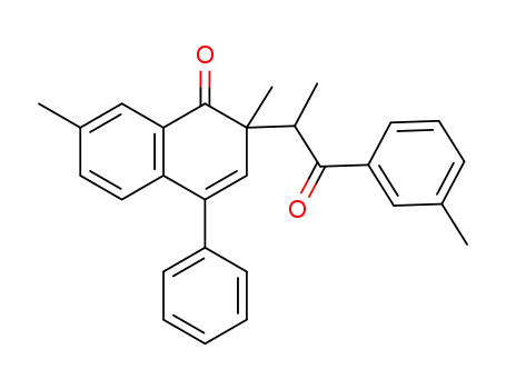 2,7-dimethyl-2-(1-oxo-1-(m-tolyl)propan-2-yl)-4-phenylnaphthalen-1(2H)-one