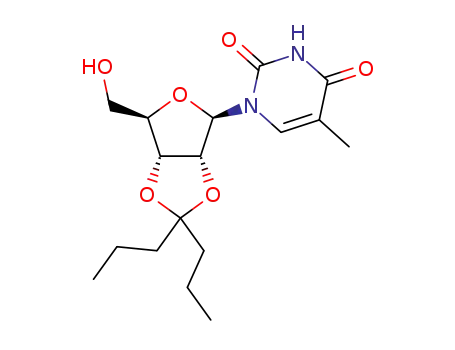 1-[(3aR,4R,6R,6aR)-6-(hydroxymethyl)-2,2-dipropyltetrahydrofuro[3,4-d][1,3]dioxol-4-yl]-5-methylpyrimidine-2,4(1H,3H)-dione