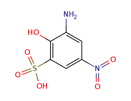 2-hydroxy-3-amino-5-nitrobenzenesulfonic acid