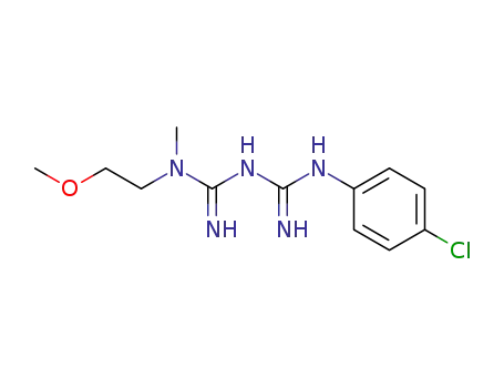 5-(4-chloro-phenyl)-1-(2-methoxy-ethyl)-1-methyl-biguanide