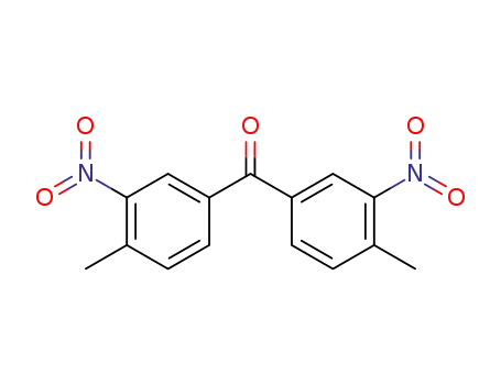 Molecular Structure of 19910-92-0 (Methanone, bis(4-methyl-3-nitrophenyl)-)