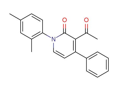3-acetyl-1-(2,4-dimethylphenyl)-4-phenylpyridin-2(1H)-one