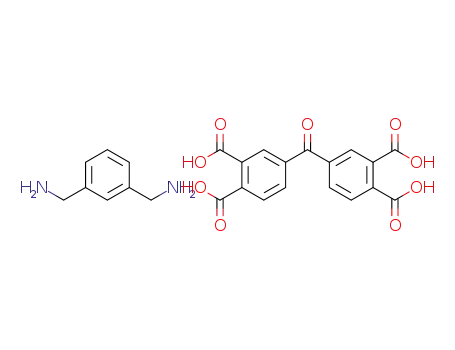 1,3-benzenedimethaneammonium dihydrogen 3,3',4,4'-benzophenonetetracarboxylate