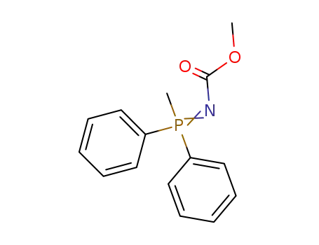 P,P-diphenyl-P-(methyl)(N-methoxycabonyl)phosphazene