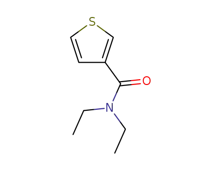 Molecular Structure of 73540-75-7 (N,N-diethylthiophene-3-carboxylamide)