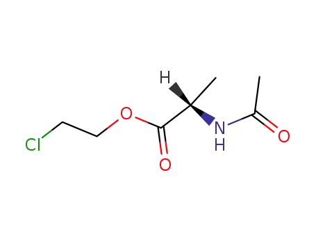 N-acetyl-L-alanine chloroethyl ester