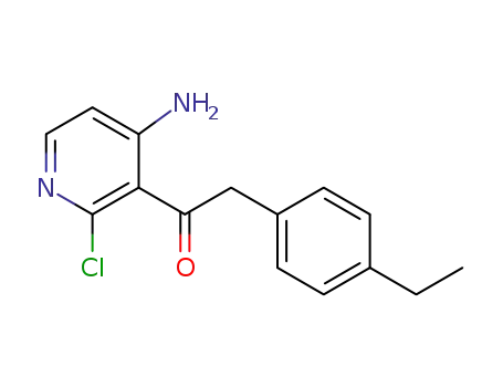 1-(4-amino-2-chloropyridin-3-yl)-2-(4-ethylphenyl)ethan-1-one
