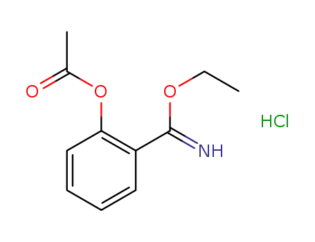 ethyl 2-acetoxybenzimidoate hydrochloride