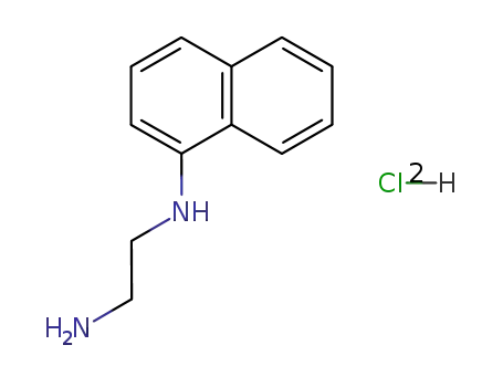 Molecular Structure of 1465-25-4 (N-(1-Naphthyl)ethylenediamine dihydrochloride)