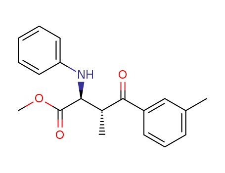 methyl 3-methyl-4-oxo-2-(phenylamino)-4-(m-tolyl)butanoate