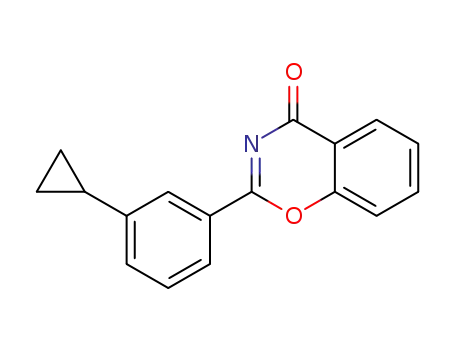 2-(3-cyclopropylphenyl)-4H-benzo[e][1,3]oxazin-4-one