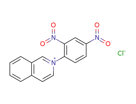 Molecular Structure of 33107-14-1 (2-(2,4-dinitrophenyl)isoquinolinium)