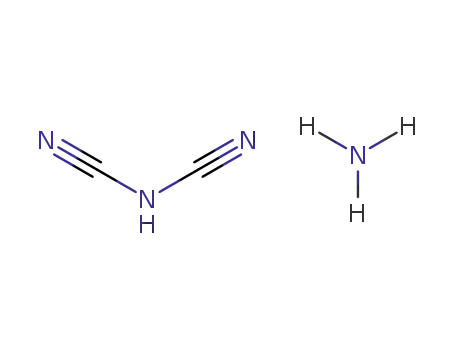 Molecular Structure of 14265-42-0 (Cyanamide, cyano-, ammonium salt)