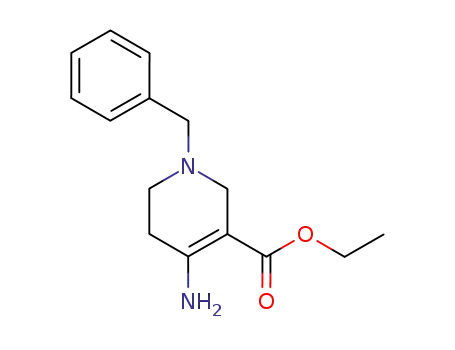 4-AMino-1-benzyl-1,2,5,6-tetrahydro-pyridine-3-carboxylic acid ethyl ester