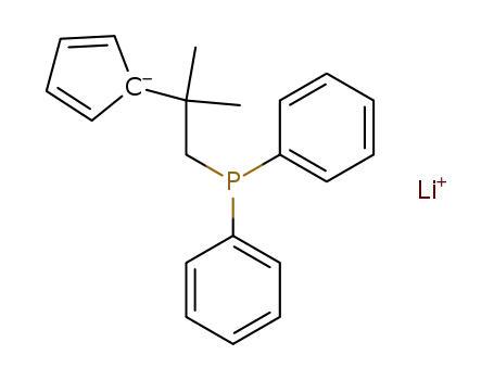 lithium <1,1-dimethyl-2-(diphenylphosphino)ethyl>cyclopentadienide