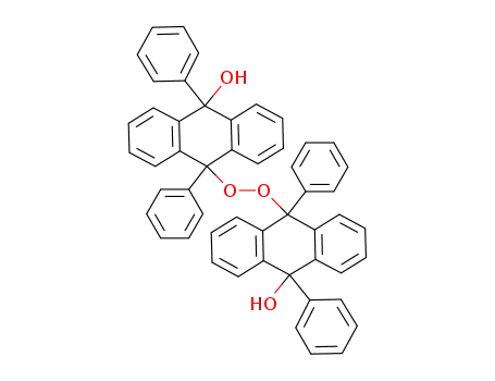 Molecular Structure of 113882-03-4 (9-Anthracenol, 10,10'-dioxybis[9,10-dihydro-9,10-diphenyl-)