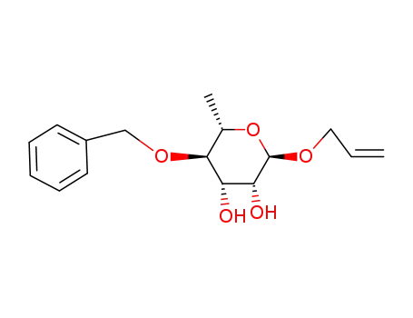 allyl 4-O-benzyl-α-L-rhamnopyranoside