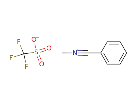 (N-methyl)(phenyl)carbonitrilium trifluoromethylsulfonate