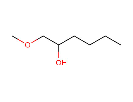 Molecular Structure of 80717-20-0 (2-Hexanol, 1-methoxy-)