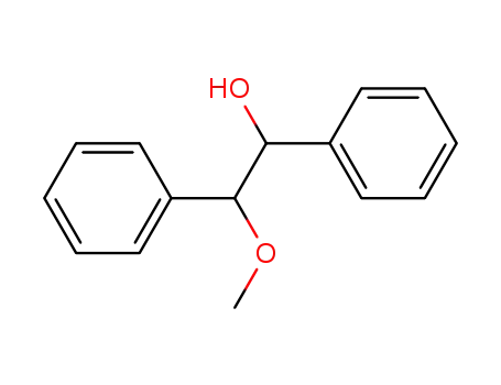 Molecular Structure of 6941-71-5 ((1R,2S)-2-methoxy-1,2-diphenylethanol)