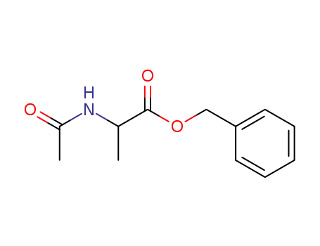 Molecular Structure of 114285-13-1 (Alanine, N-acetyl-, phenylmethyl ester)