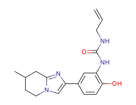 1-Allyl-3-[2-hydroxy-5-(7-methyl-5,6,7,8-tetrahydro-imidazo[1,2-a]pyridin-2-yl)-phenyl]-urea