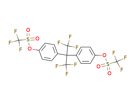 2,2-bis(4-trifluoromethanesulfonyloxyphenyl)hexafluoropropane