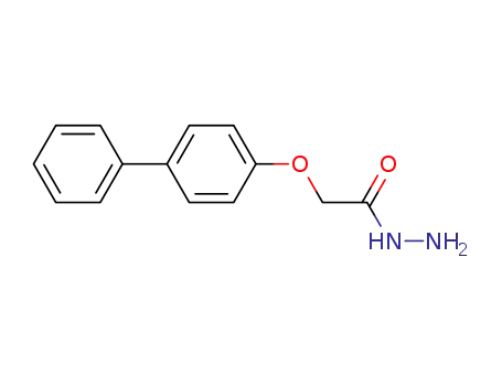 2-(biphenyl-4-yloxy)acetic acid hydrazide