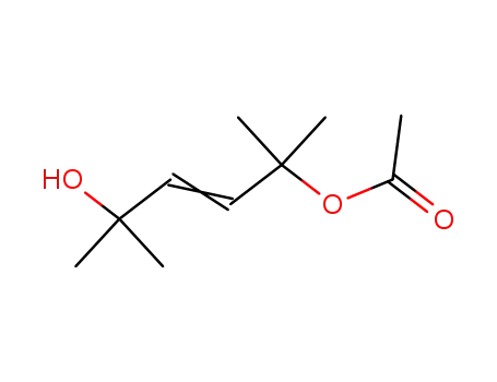 5-hydroxy-2,5-dimethyl-2-acetyloxy-3-hexene