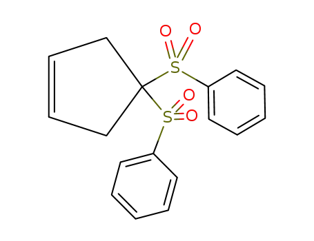 1,1-bis(phenylsulfonyl)-3-cyclopentene