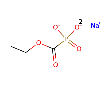 Molecular Structure of 72305-00-1 (disodium (ethoxycarbonyl)phosphonate)
