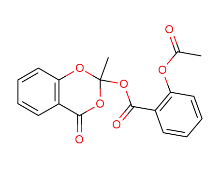 (R,S)-2-(acetoxybenzoyloxy)-2-methyl-4H-1,3-benzodioxin-4-one