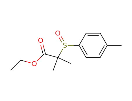 2-Methyl-2-(toluene-4-sulfinyl)-propionic acid ethyl ester