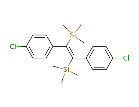 (E)-α,β-bis(trimethylsilyl)-4,4'-dichlorostilbene