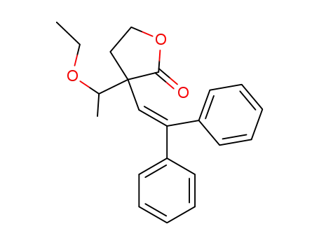 2-(1-ethoxyethyl)-2-(2,2-diphenylvinyl)-4-butanolide