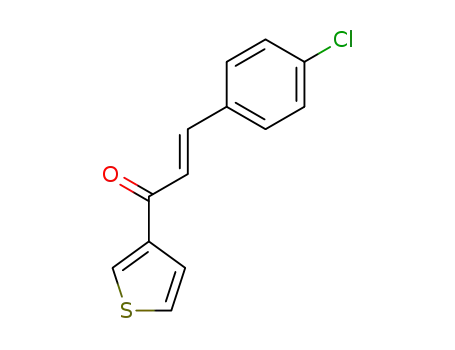 (E)-3-(4-chlorophenyl)-1-(thiophen-3-yl)prop-2-en-1-one