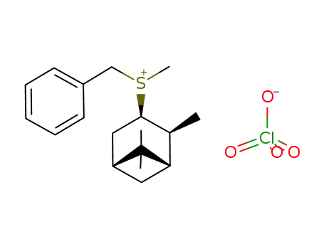 benzylmethyl <(1S,2S,3R)-3-pinanyl>sulfonium perchlorate