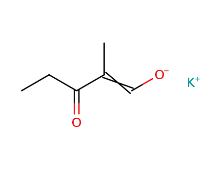 1-hydroxy-2-methyl-1-penten-3-one potassium salt