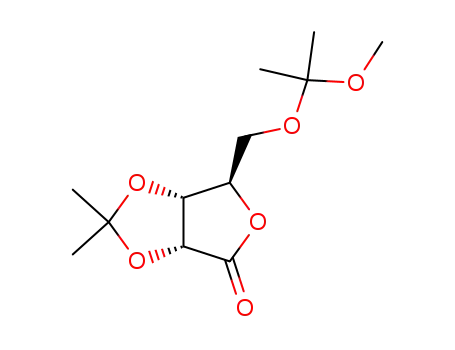 2,3-O-isopropylidene-5-O-(1-methoxy-1-methyl-ethyl)-D-ribono-1,4-lactone