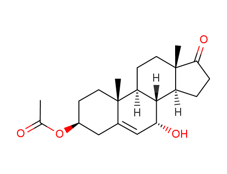 Androst-5-en-17-one,3-(acetyloxy)-7-hydroxy-, (3b,7a)- (9CI)
