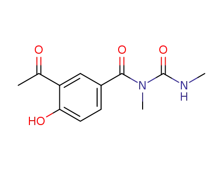 1-(3-acetyl-4-hydroxybenzoyl)-1,3-dimethylurea