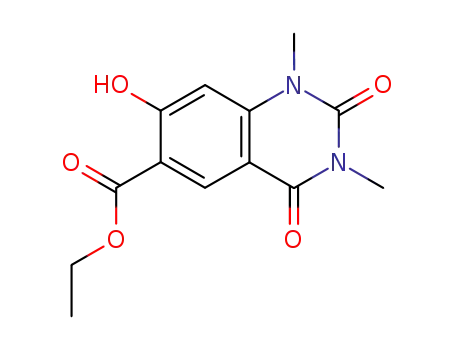 6-ethoxycarbonyl-7-hydroxy-1,3-dimethylquinazoline-2,4(1H,3H)-dione