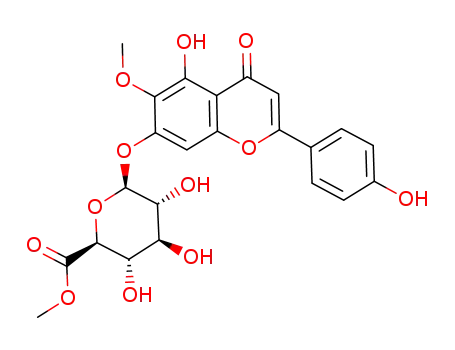 hispidulin-7-O-β-D-methylglucuronopyranoside
