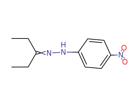 Molecular Structure of 75912-31-1 (1-(4-nitrophenyl)-2-(pentan-3-ylidene)hydrazine)