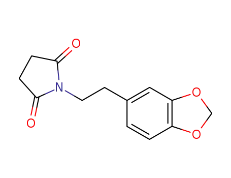 2,5-Pyrrolidinedione, 1-[2-(1,3-benzodioxol-5-yl)ethyl]-